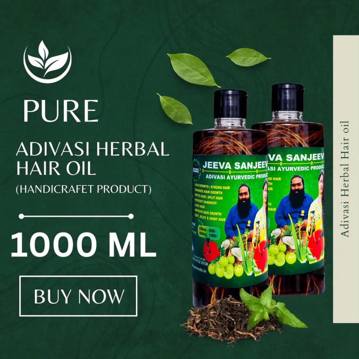 Hakki Pikki Adivasi Hair Oil
