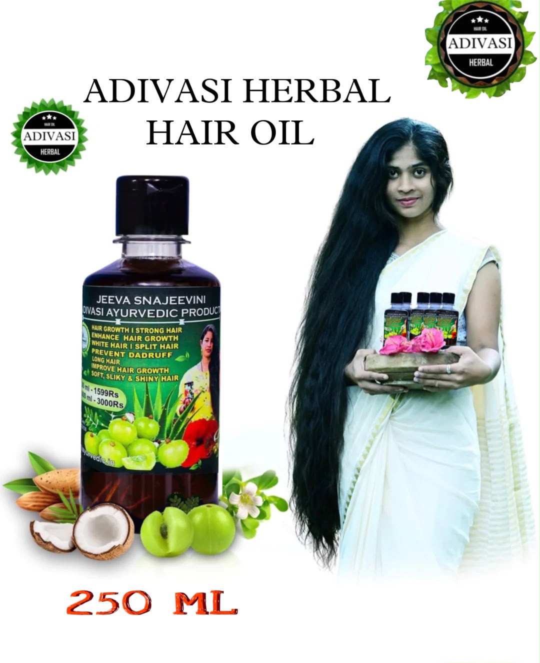 Hakki Pikki Adivasi Hair Oil